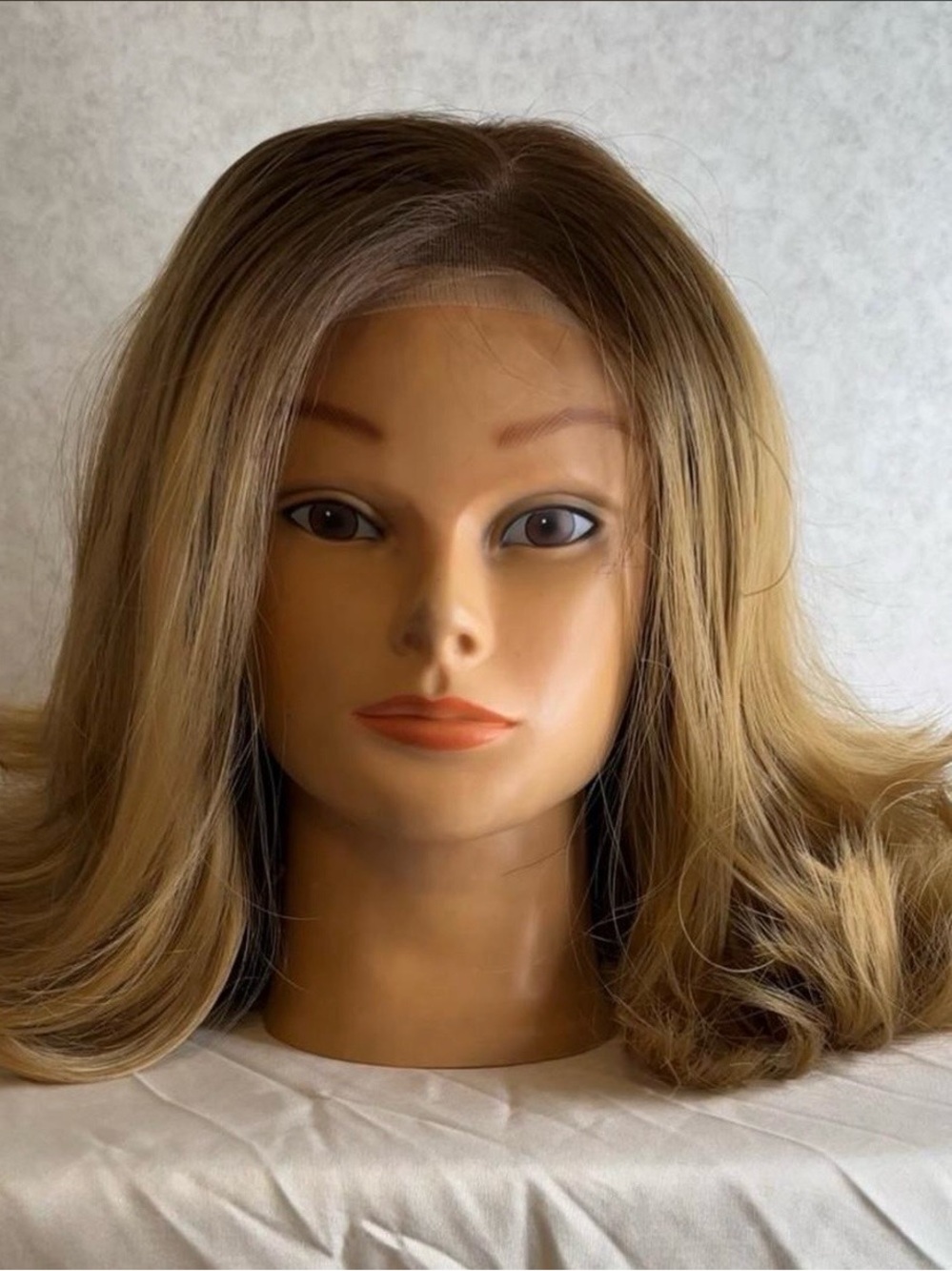 9x7 Wavy Layered C Part Wig - Synthetic
